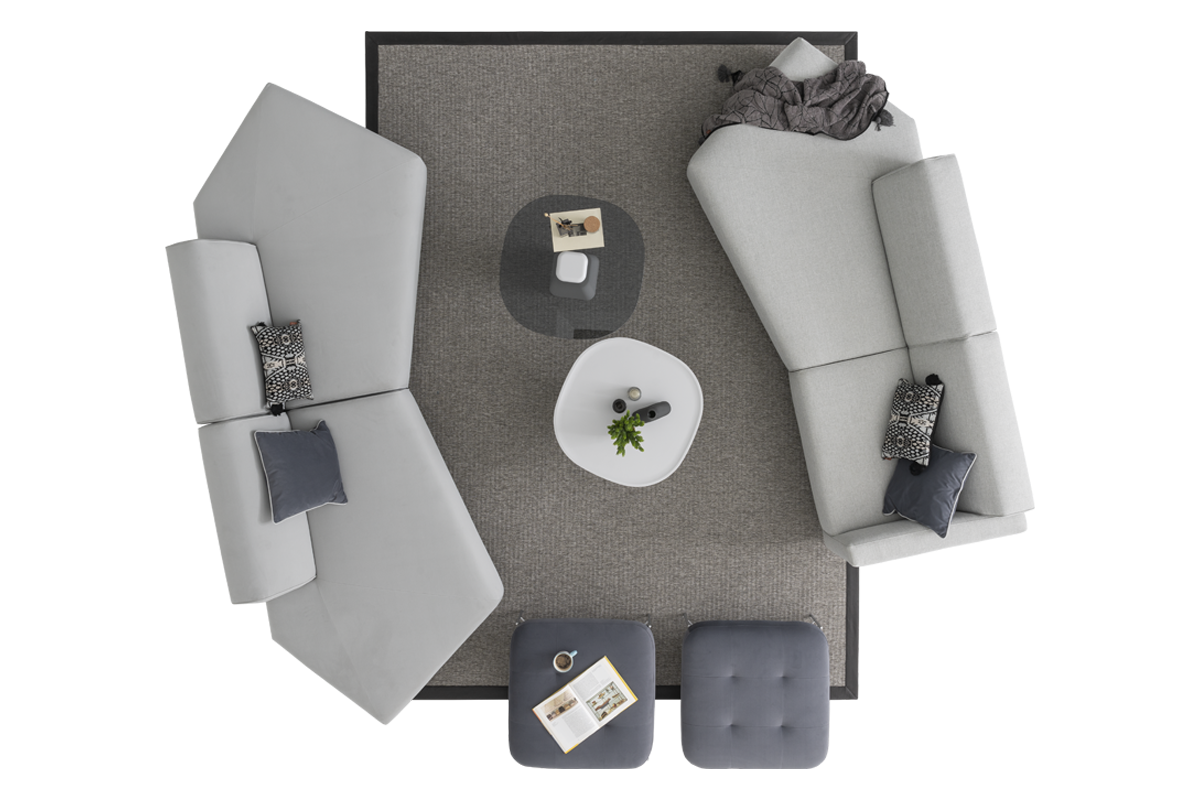 69 готови конфигурации на модулен диван «Heritage»