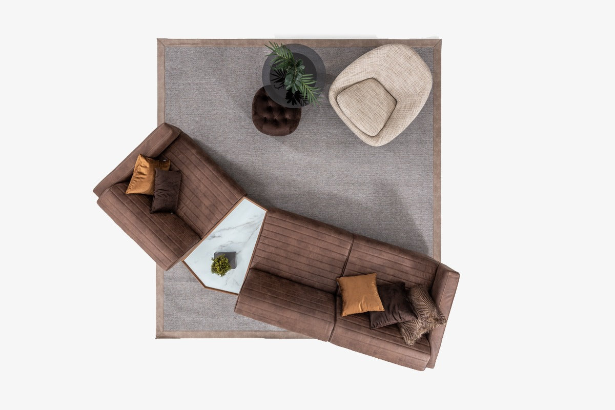 69 готови конфигурации на модулен диван «Heritage»