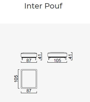 8 модула за модулен диван «Loft»