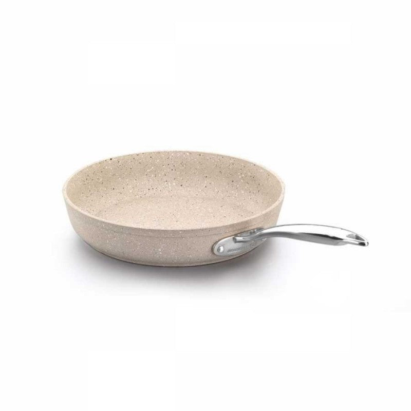 Тиган Korkmaz Granita A1265 кафяв с бяла дръжка (6614962700484)