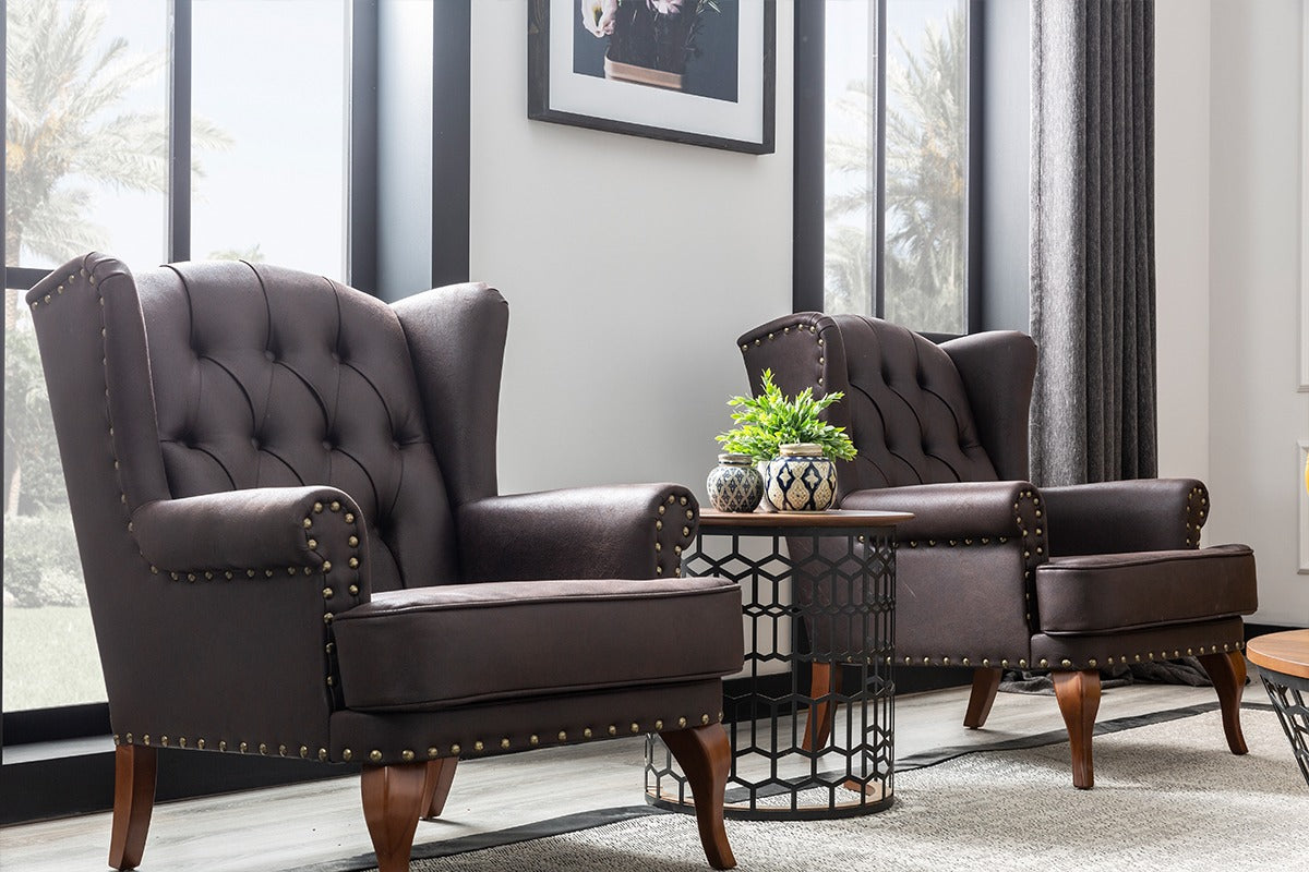 Кресло Saloni Mobilya Lord (6638945665220)