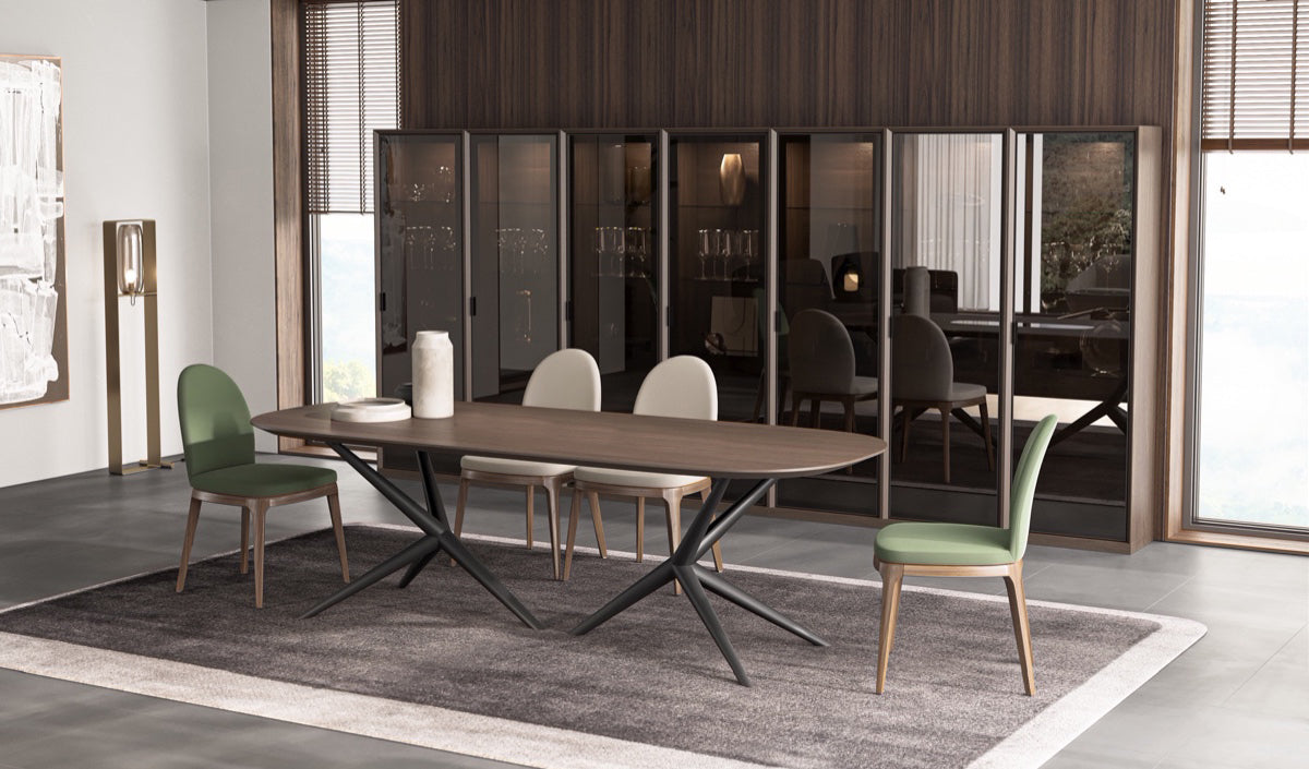 Трапезна маса «Luis» с естествен фурнир