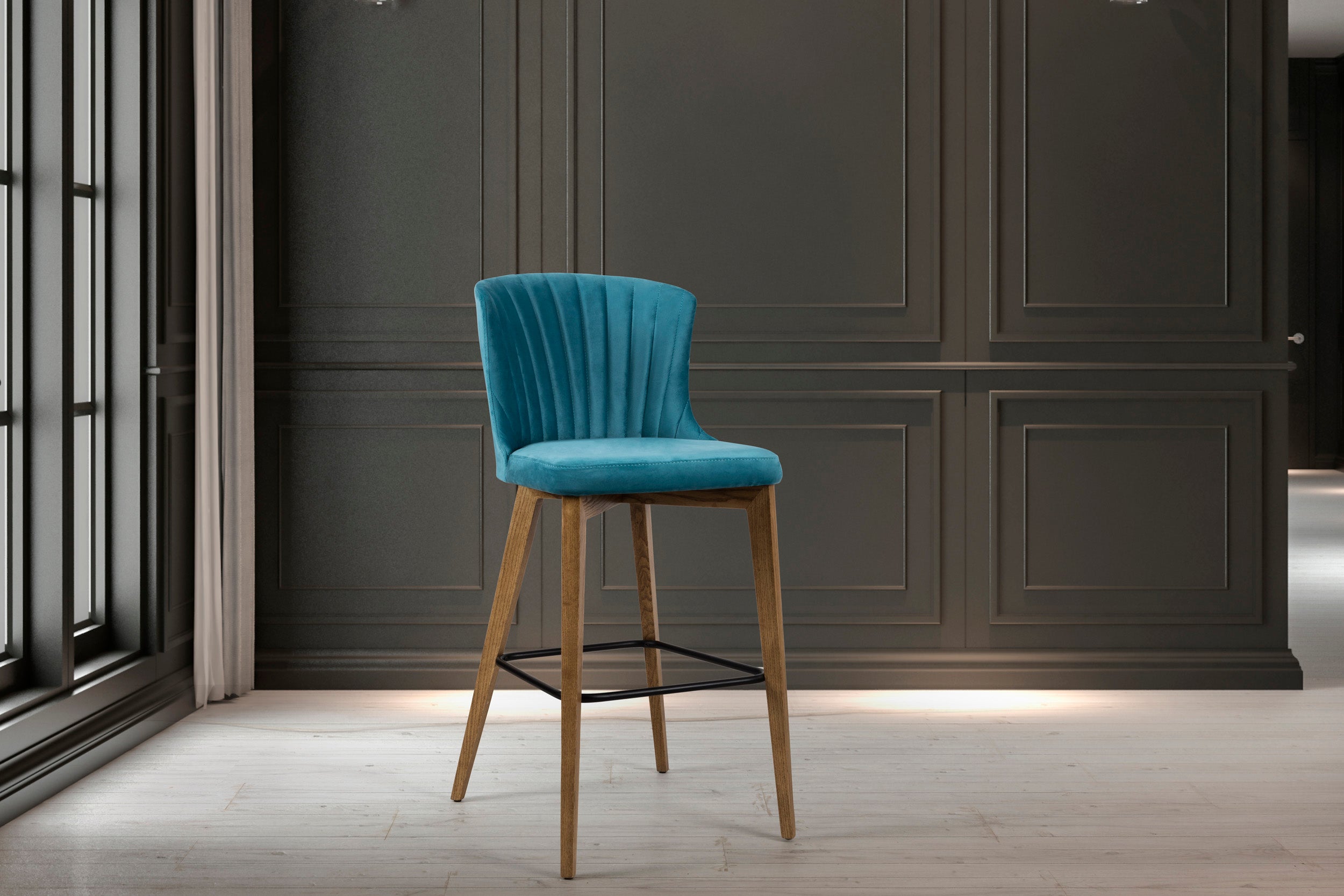 Бар стол «Midy Bar» за кухня, остров, барплот или тераса