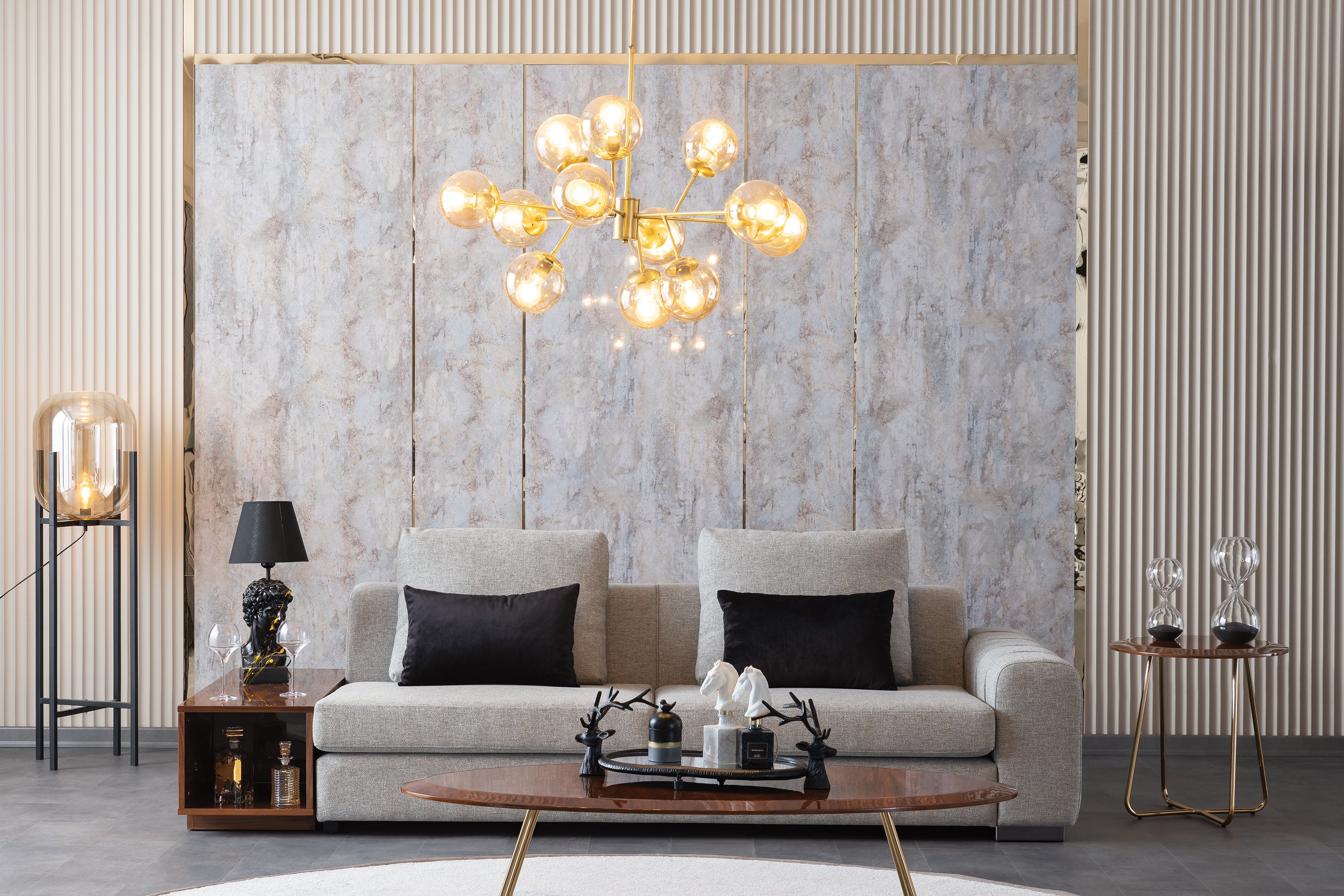 Модулен диван «Mostar» + конзолна масичка, лежанка