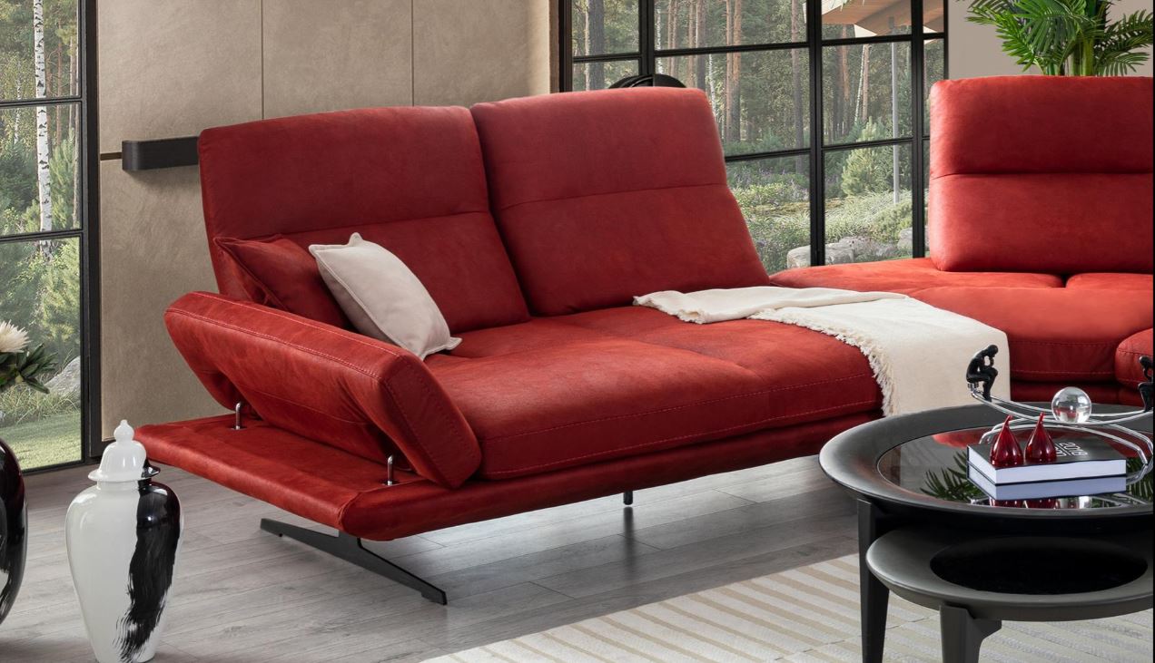 Ъглов разтегателен диван «Mostar» + три декоративни възглавници, ширина 322см