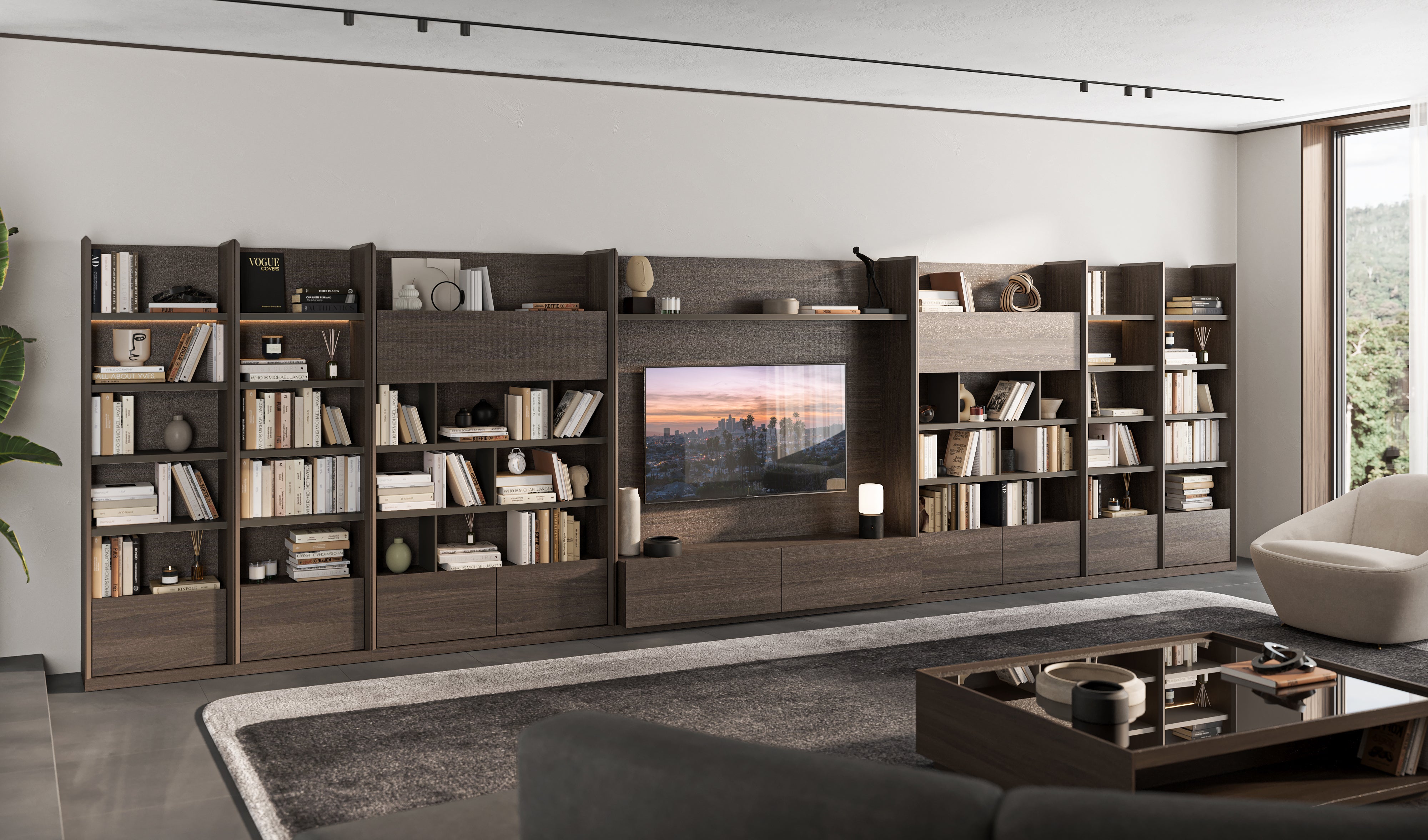 ТВ библиотека «Luis» - 23 готови конфигурации