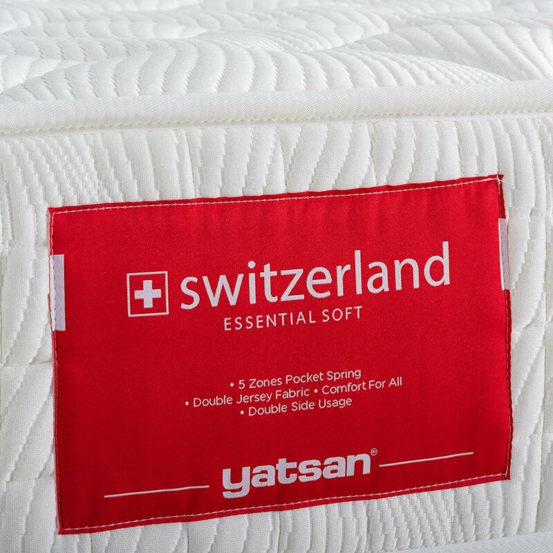 Матрак Yatsan Switzerland Essential Soft (6647207755972)