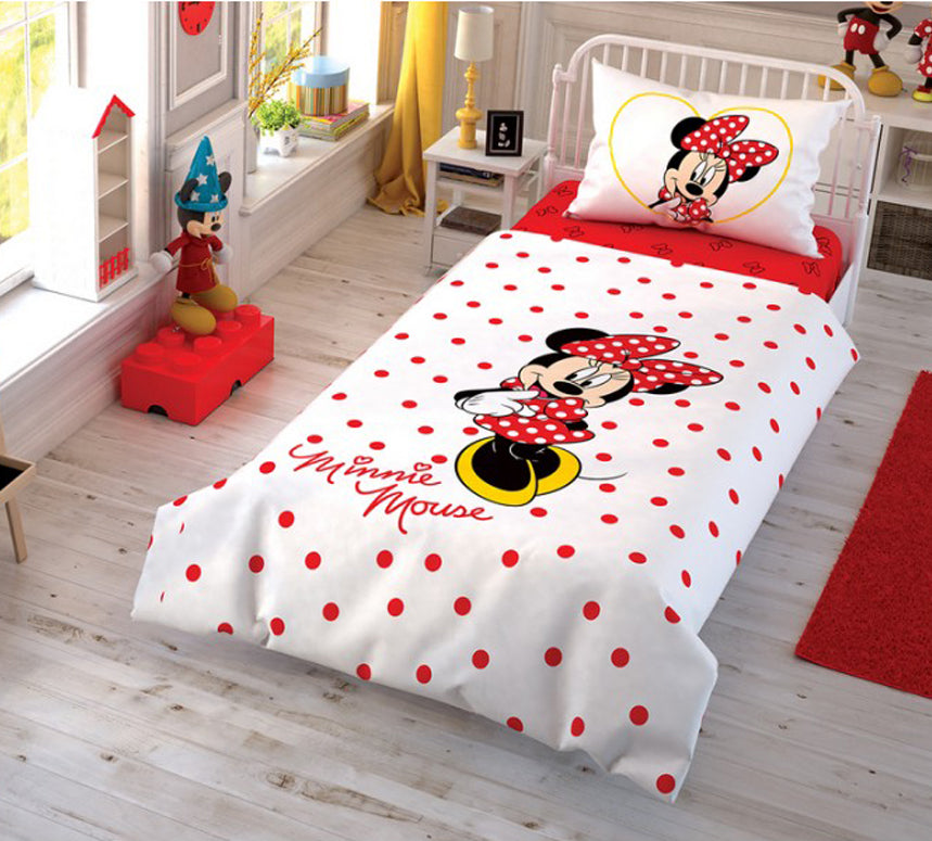 Детски спален комплект Taç Disney Minnie Cek (6672906911940)