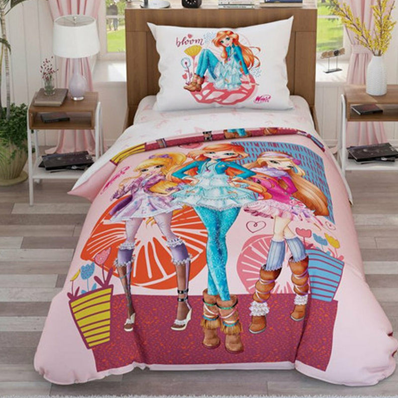 Детски спален комплект Taç Winx Flowers (6705882202308)