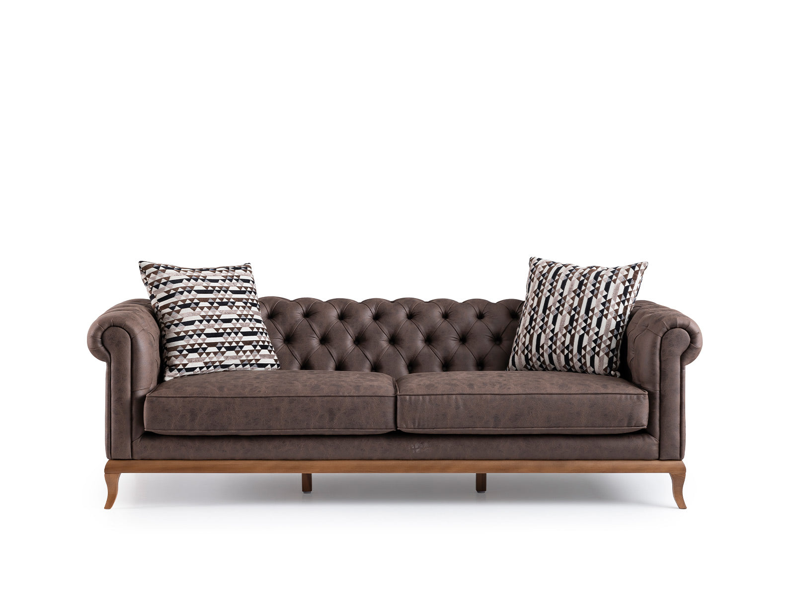 Триместен диван «Torino» + 2 декоративни възглавници, ширина 235см