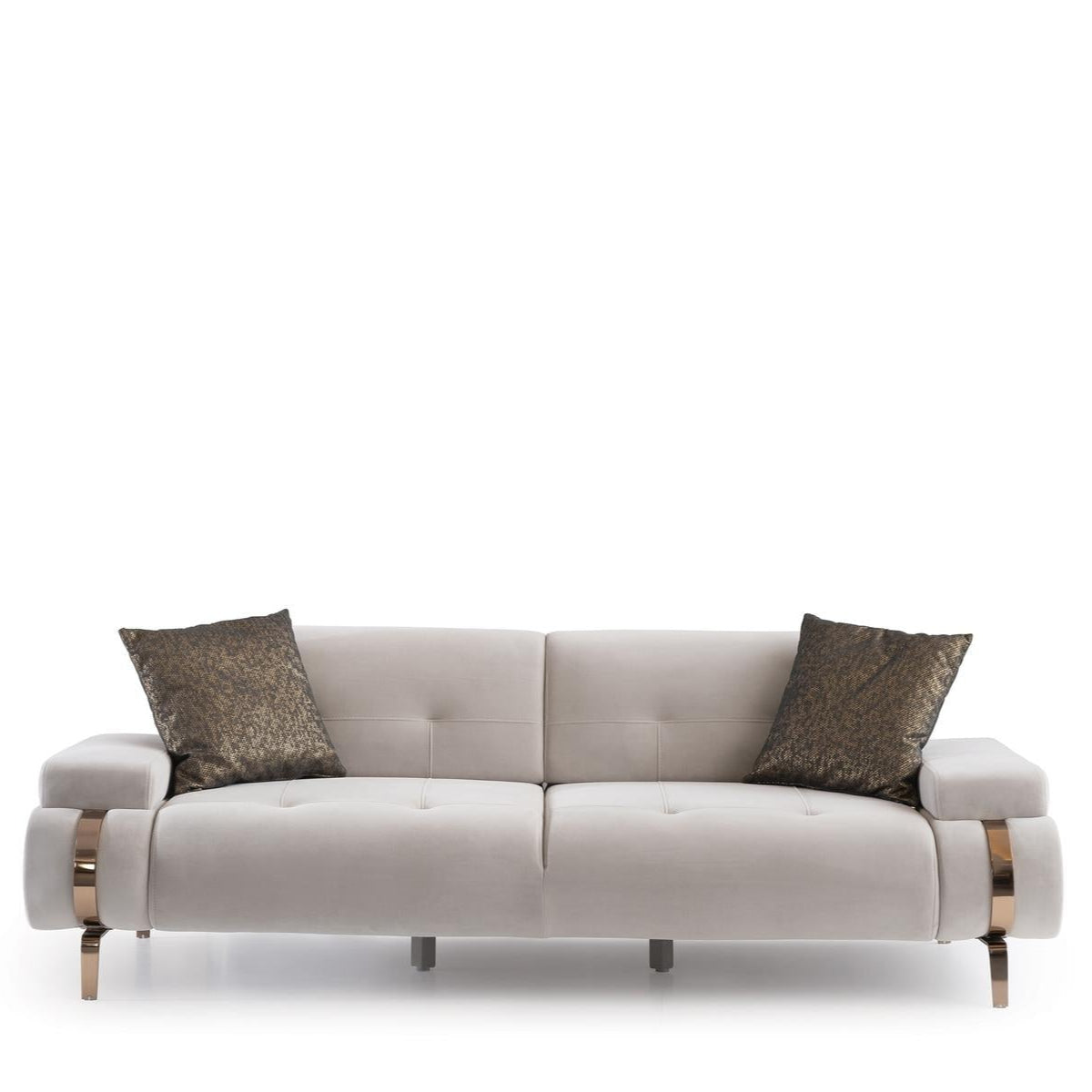 Триместен диван «Beyonce» + 2 декоративни възглавници, ширина 235см