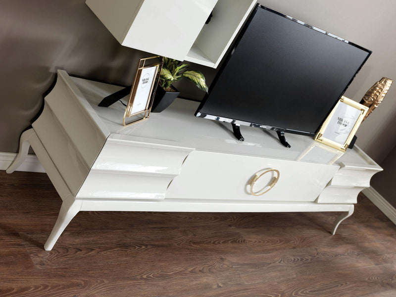 TV шкаф Muzaffer Bianco White
