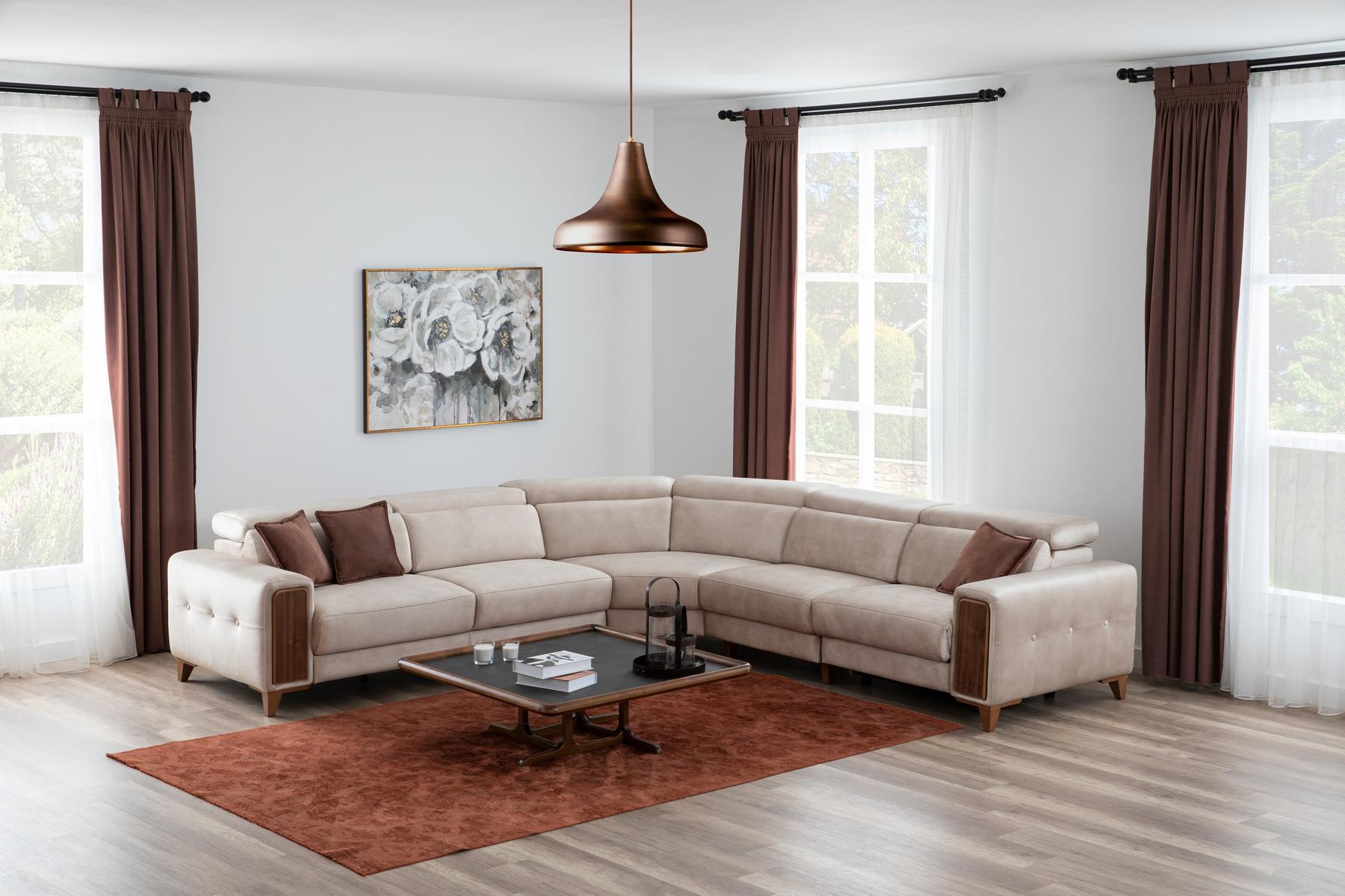 Ъглов диван Seyran Melis (6656668008644)