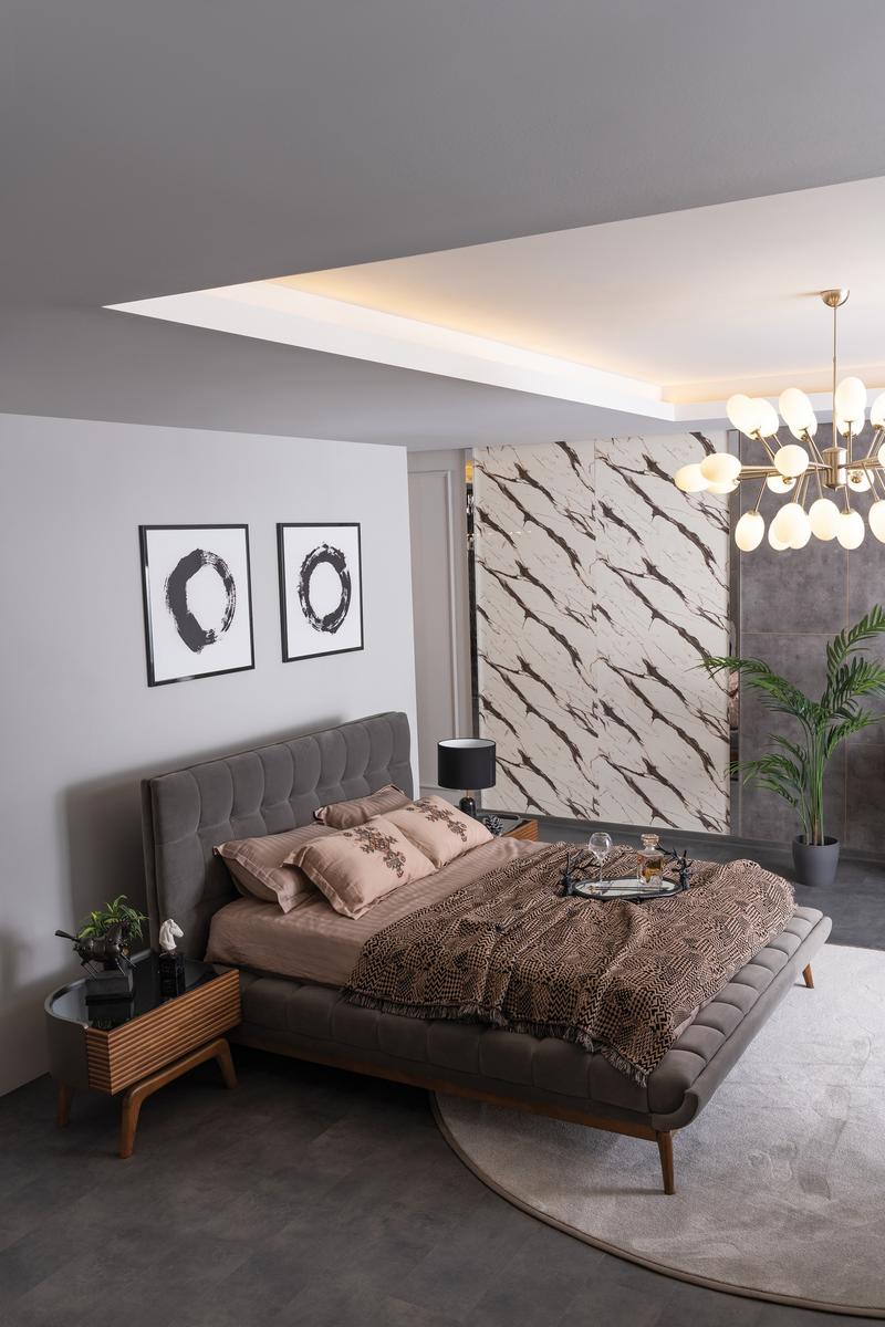 Нощно шкафче «Quatro» + чекмедже, размер 70х49х49см