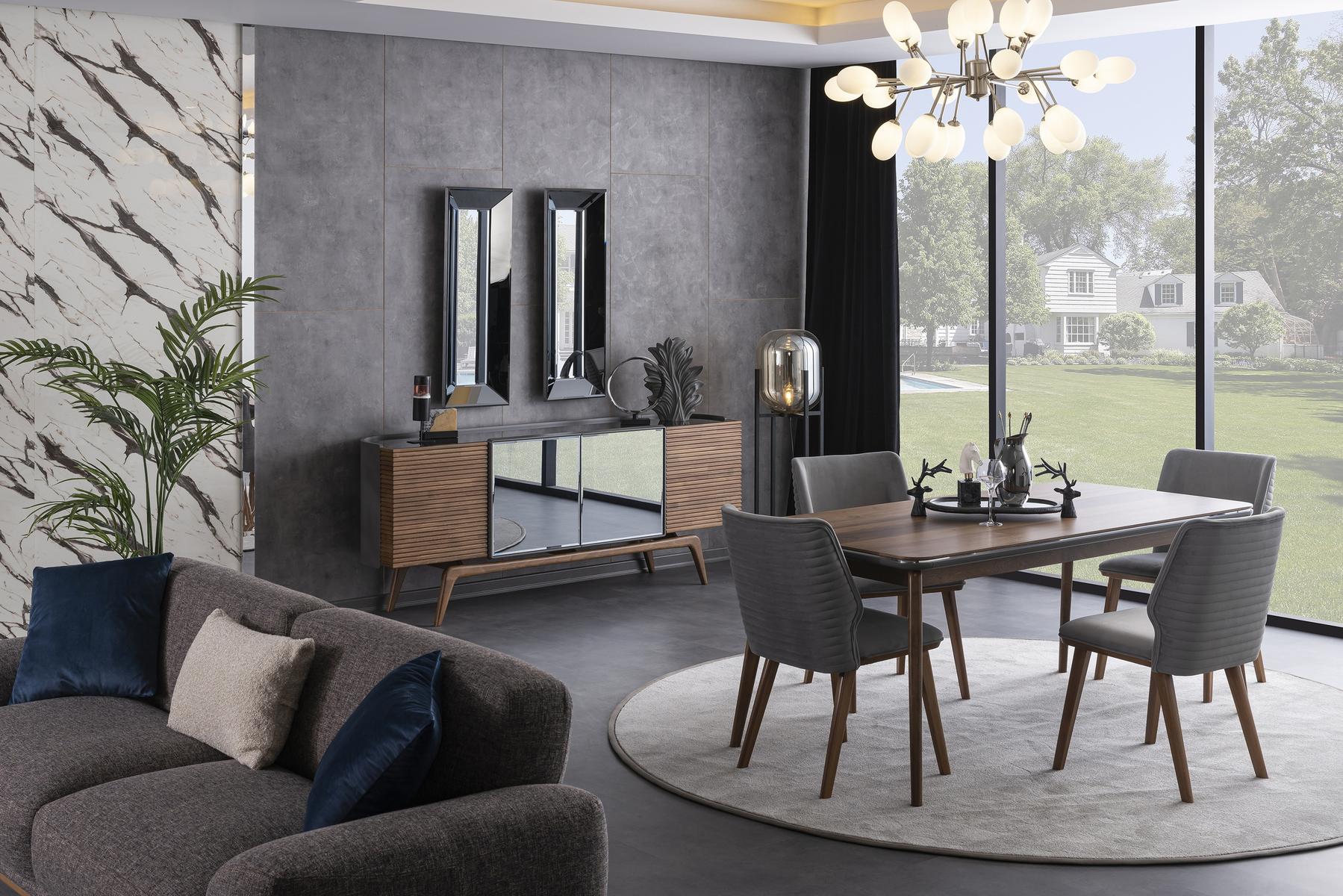 Трапезна маса «Quatro» с размер 185х78х93см