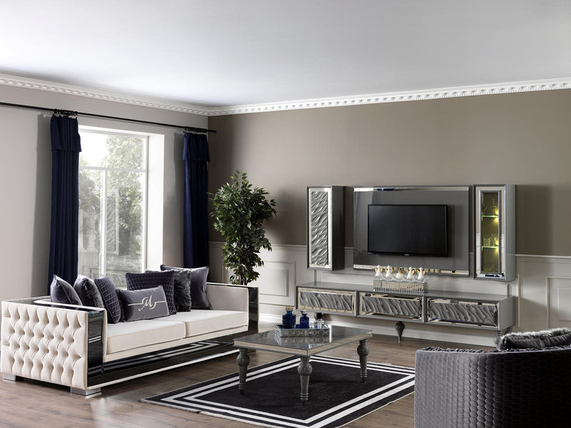 TV шкаф Muzaffer Zen Gray