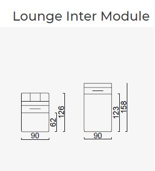 8 модула за модулен разтегателен диван «Gallardo»