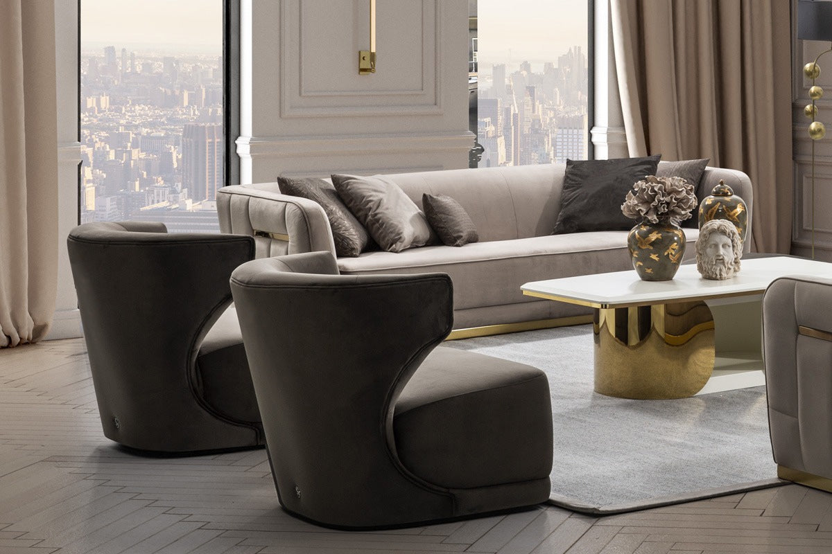 Кресло Saloni Mobilya Yakup (6639085551812)